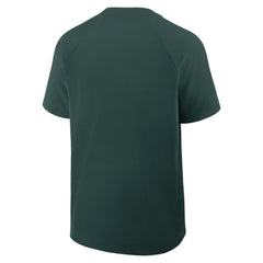 Athletics Nike Authentic Collection Raglan Short Sleeve Windshirt - Green - Nike Online
