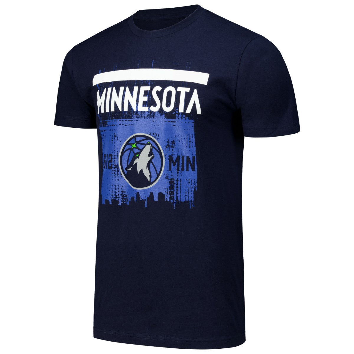 Minnesota Timberwolves Stadium Essentials Unisex Breakdown T-Shirt Navy
