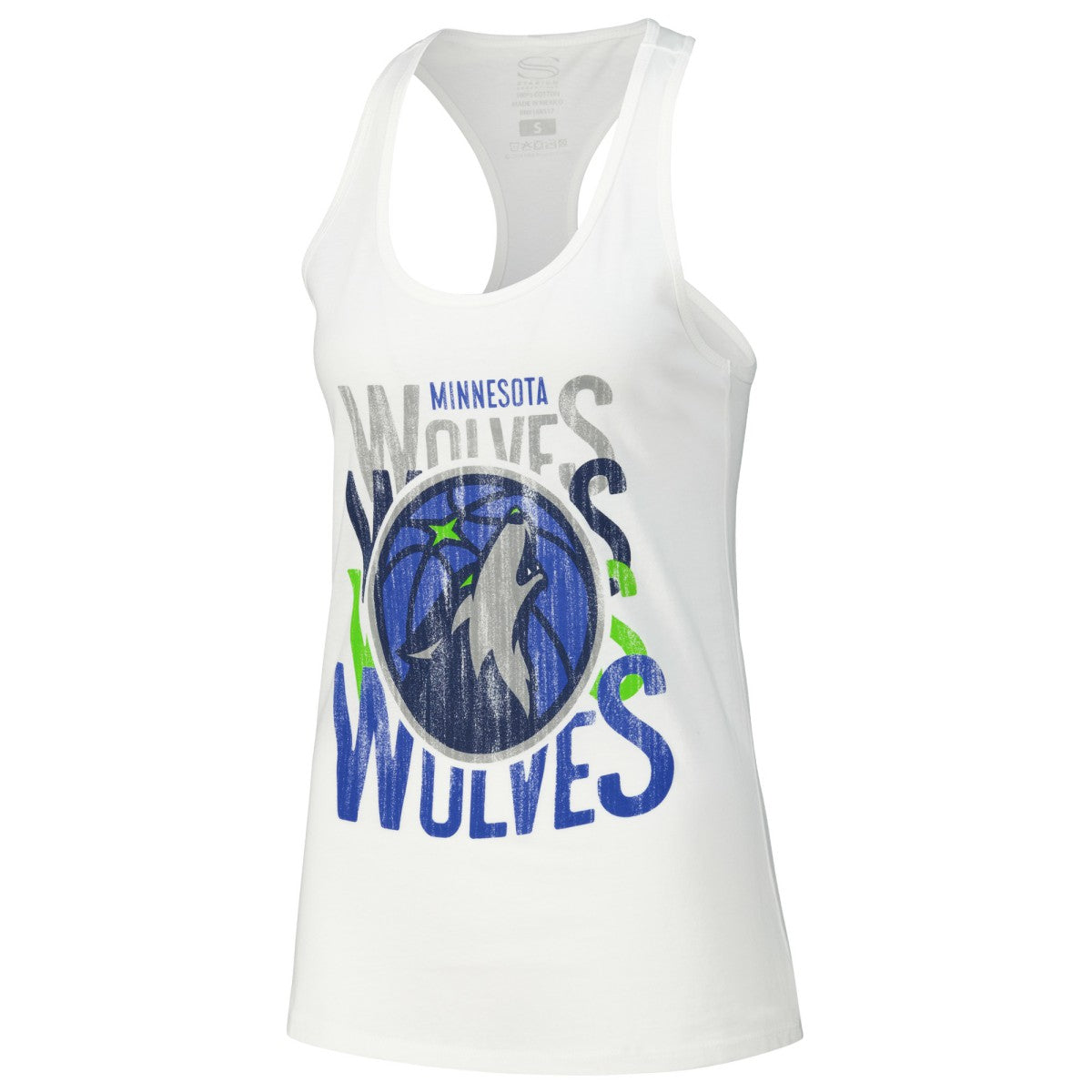 Minnesota Timberwolves Stadium Essentials Women's Dedication Tank Top White