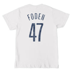 Phil Foden Manchester City 1863FC Youth Player T-Shirt White