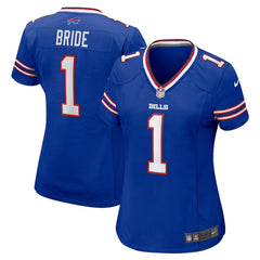 Nike Number 1 Bride Buffalo Bills Women's Game Jersey Royal