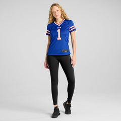 Nike Number 1 Bride Buffalo Bills Women's Game Jersey Royal