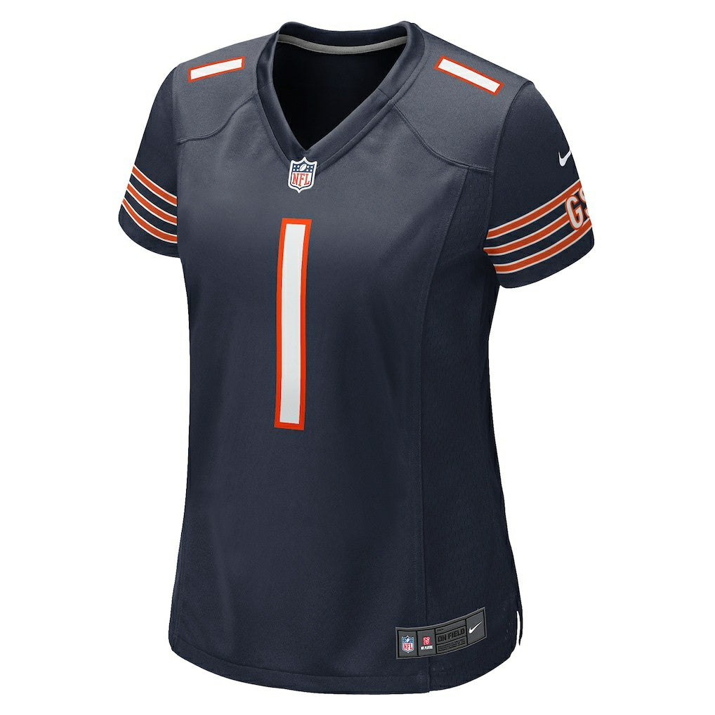 Nike Number 1 Bride Chicago Bears Women's Game Jersey Navy