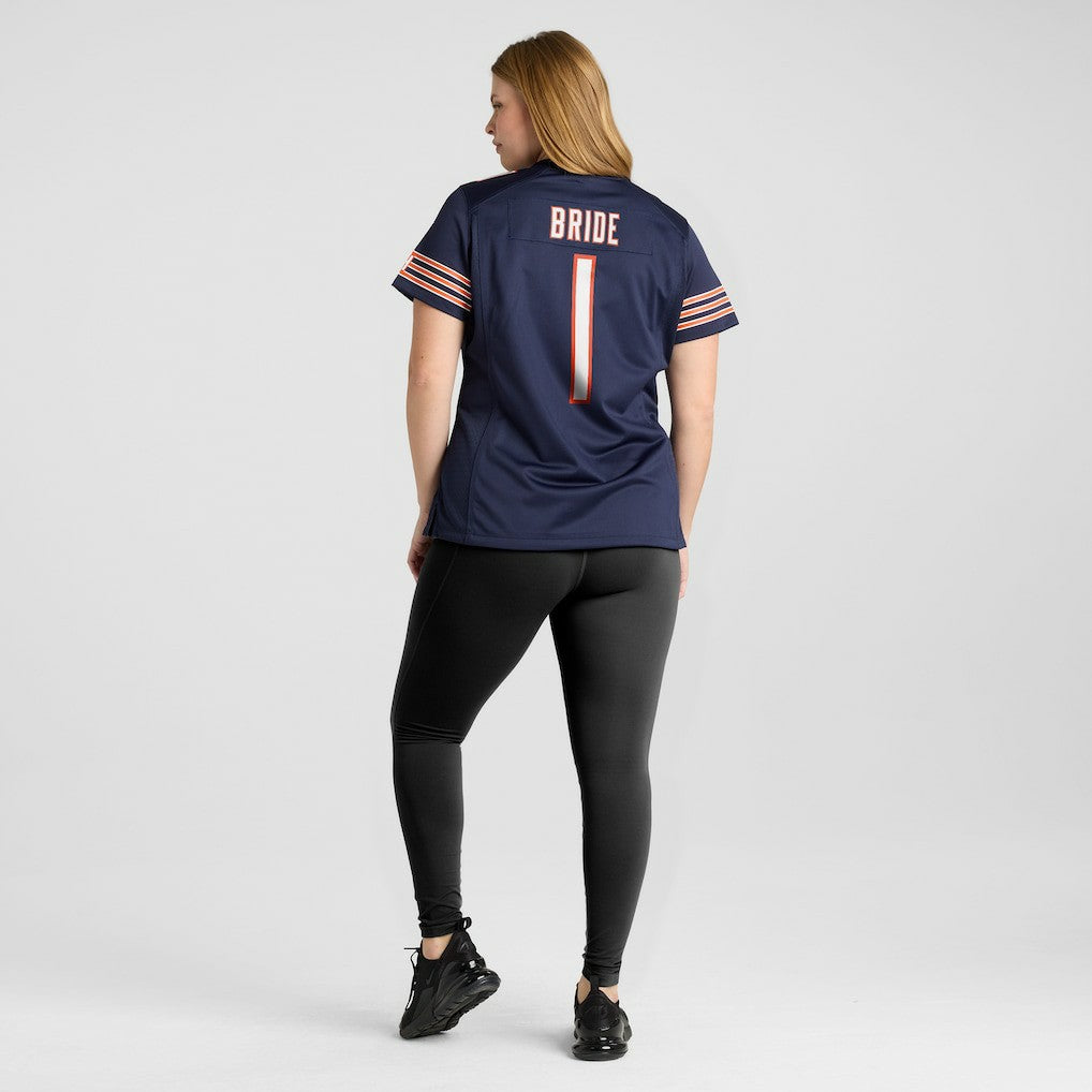 Nike Number 1 Bride Chicago Bears Women's Game Jersey Navy