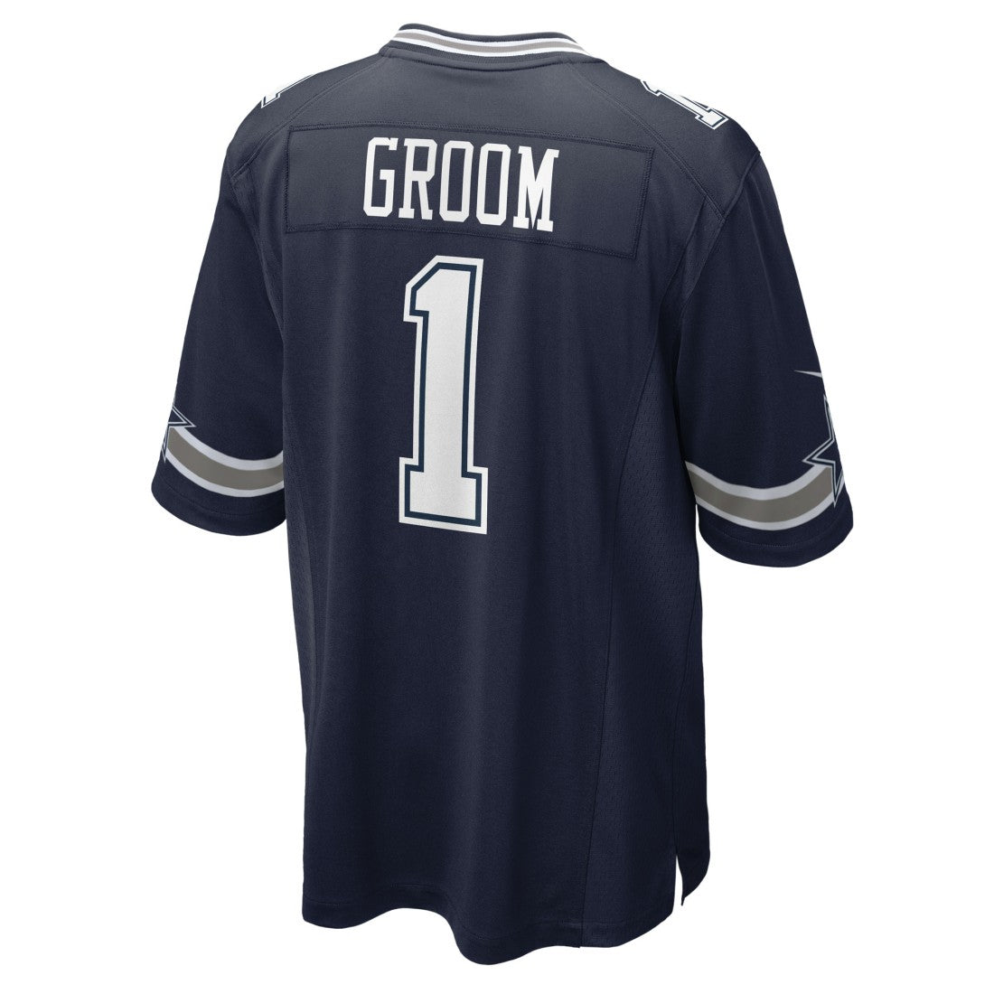 Nike Number 1 Groom Dallas Cowboys Game Jersey Navy