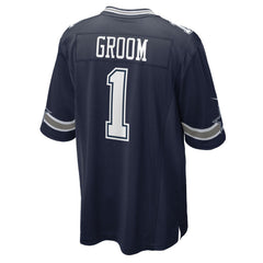Nike Number 1 Groom Dallas Cowboys Game Jersey Navy