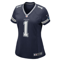 Nike Number 1 Bride Dallas Cowboys Women's Game Jersey Navy