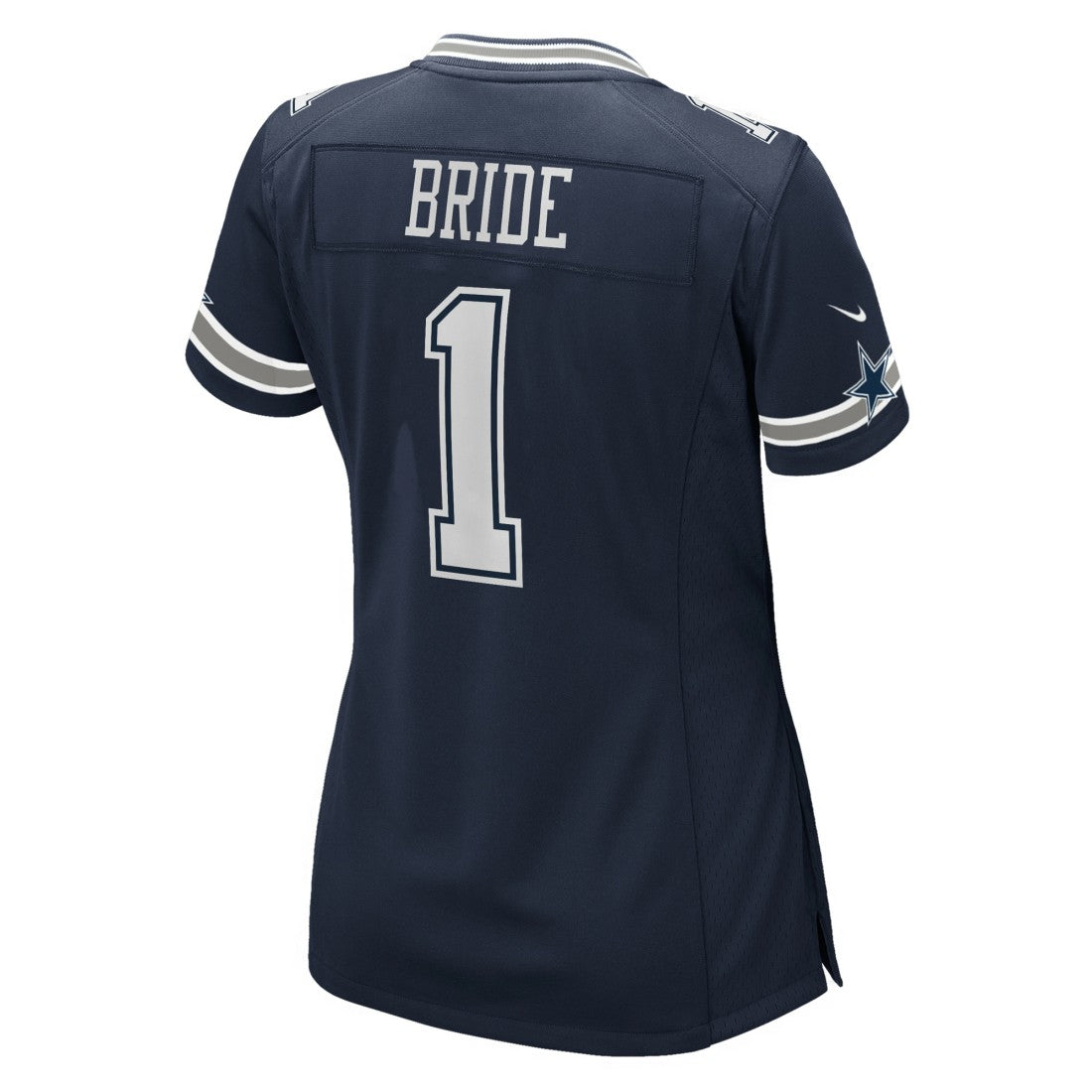 Nike Number 1 Bride Dallas Cowboys Women's Game Jersey Navy