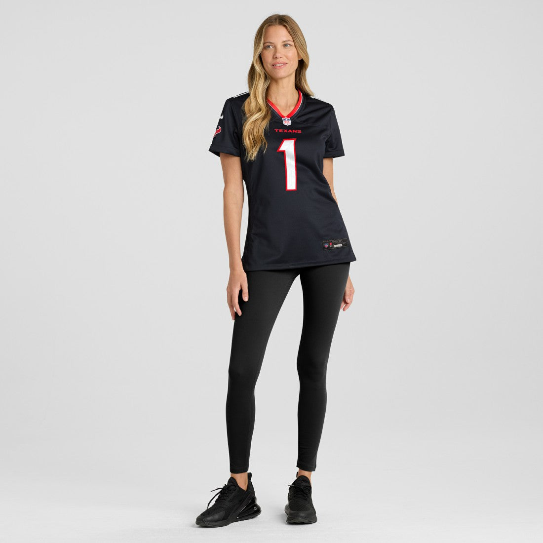 Nike Number 1 Bride Houston Texans Women's Game Jersey Navy