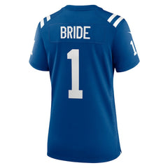 Nike Number 1 Bride Indianapolis Colts Women's Game Jersey Royal