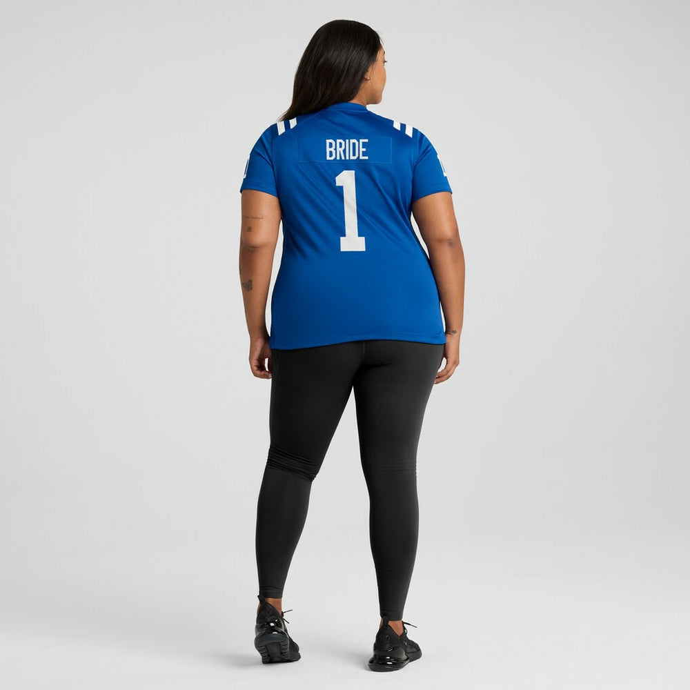 Nike Number 1 Bride Indianapolis Colts Women's Game Jersey Royal