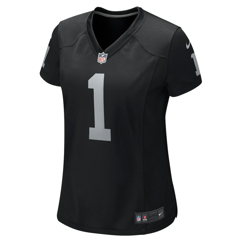 Nike Number 1 Bride Las Vegas Raiders Women's Game Jersey Black