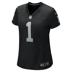 Nike Number 1 Bride Las Vegas Raiders Women's Game Jersey Black