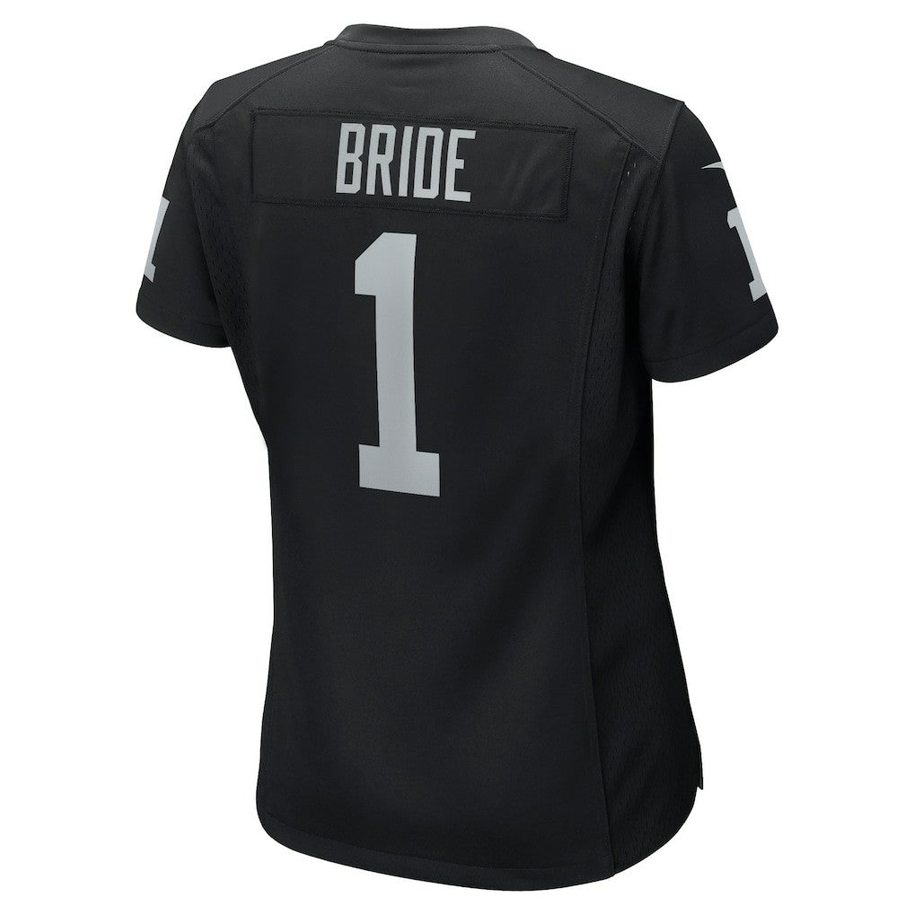 Nike Number 1 Bride Las Vegas Raiders Women's Game Jersey Black