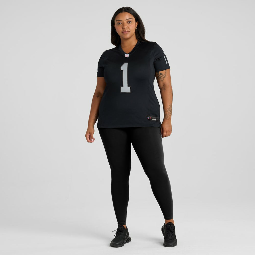 Nike Number 1 Bride Las Vegas Raiders Women's Game Jersey Black