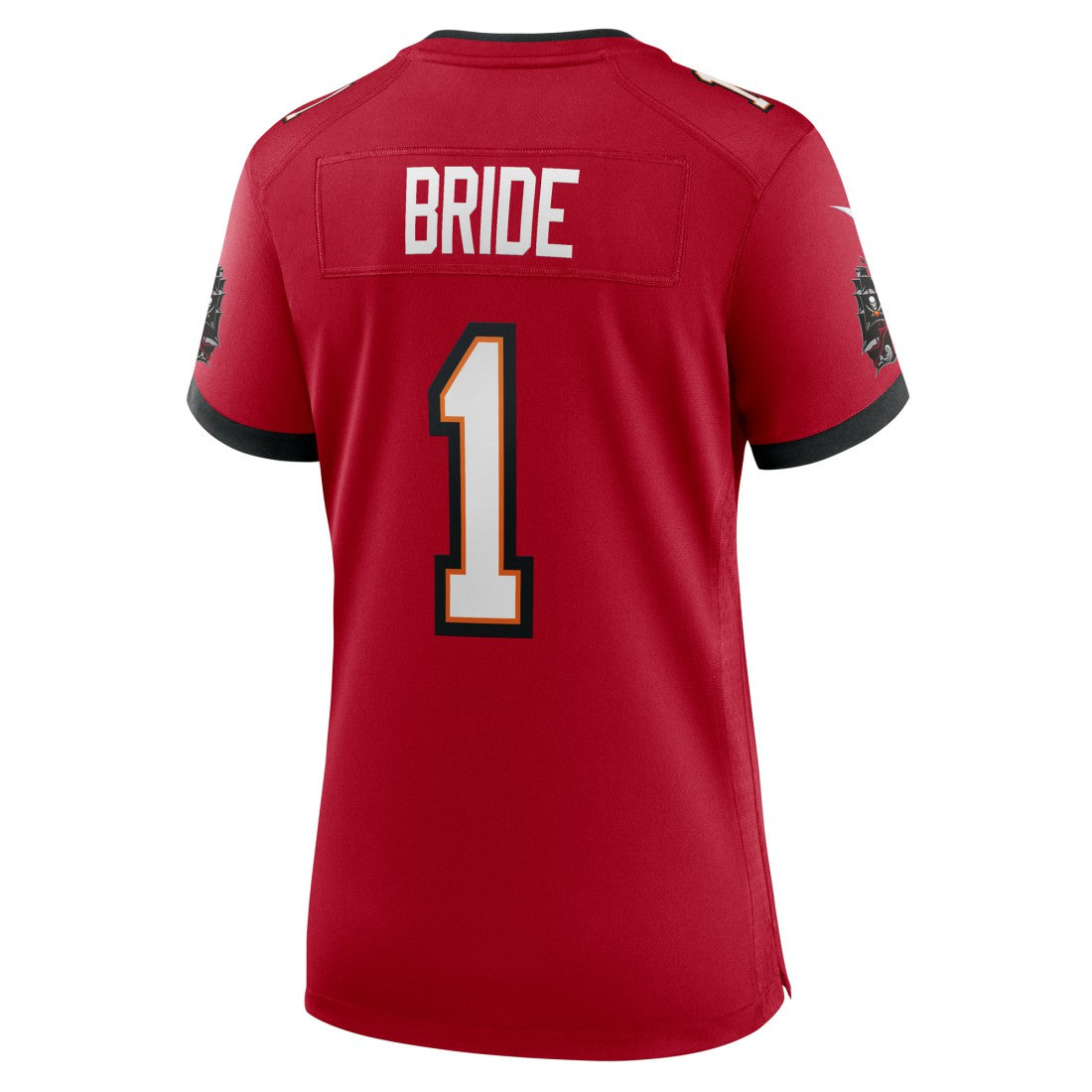 Nike Number 1 Bride Tampa Bay Buccaneers Women's Game Jersey Red