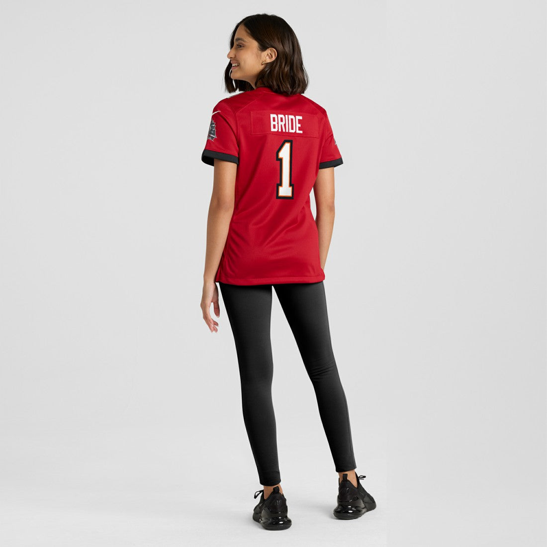 Nike Number 1 Bride Tampa Bay Buccaneers Women's Game Jersey Red