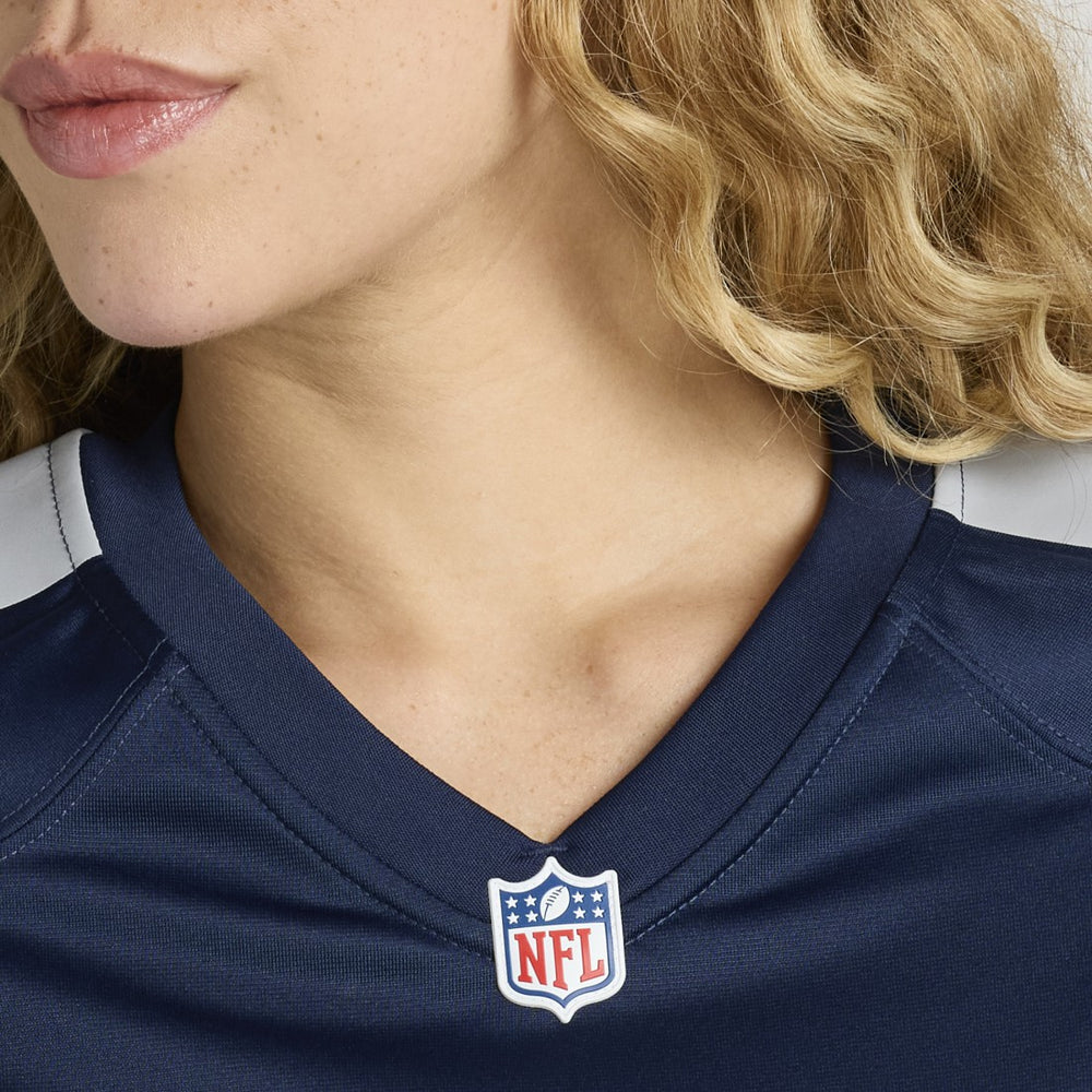 Nike Number 1 Bride Tennessee Titans Women's Game Jersey Navy