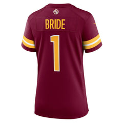 Nike Number 1 Bride Washington Commanders Women's Game Jersey Burgundy