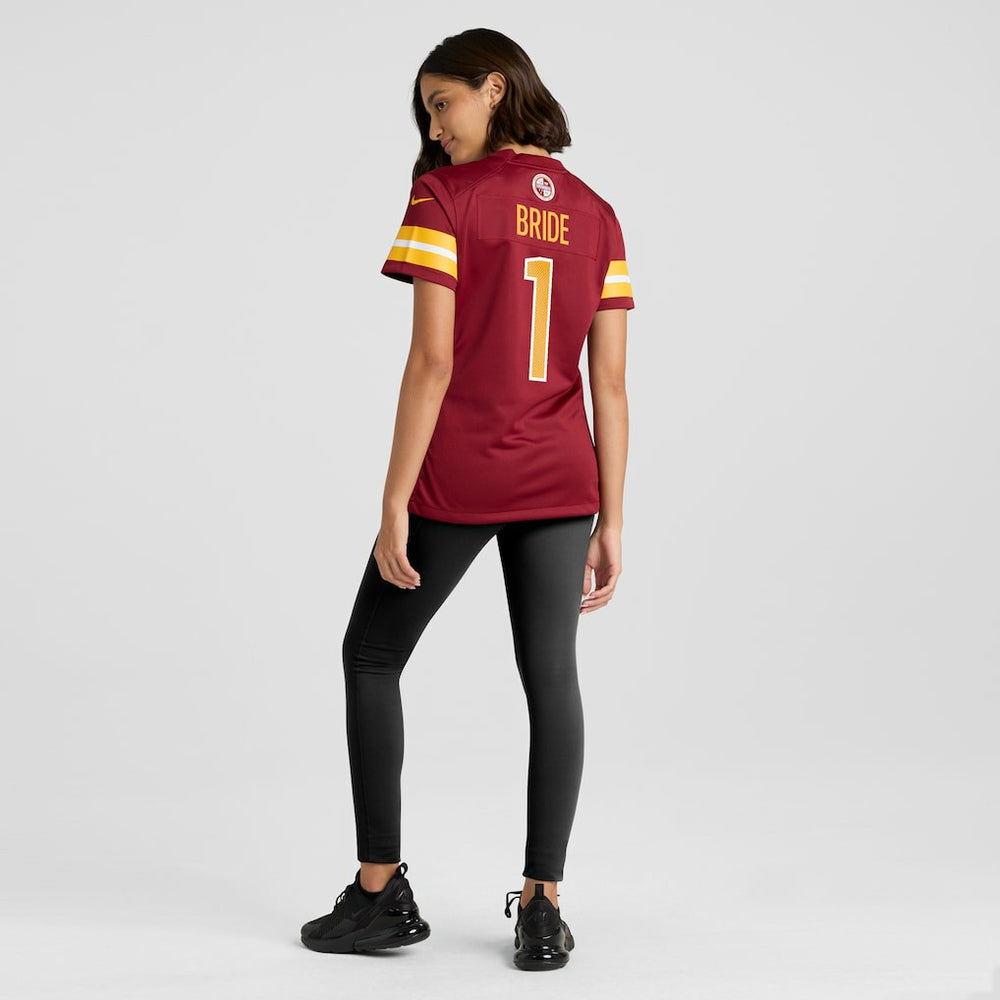 Nike Number 1 Bride Washington Commanders Women's Game Jersey Burgundy