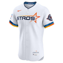 Houston Astros Nike 2025 City Connect Elite Jersey - White - Nike Lifestyle