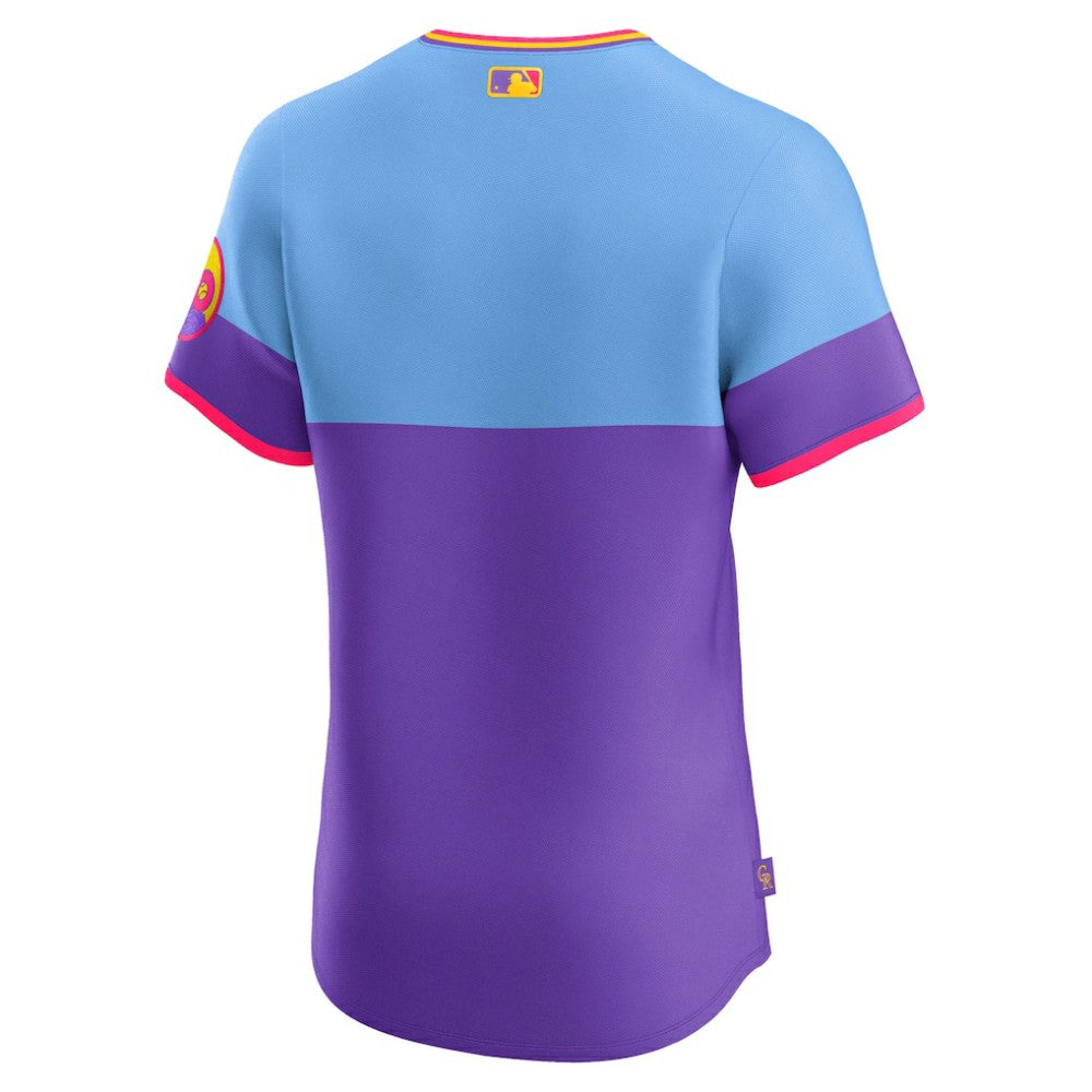 Colorado Rockies Nike 2025 City Connect Elite Jersey - Purple - Nike Lifestyle
