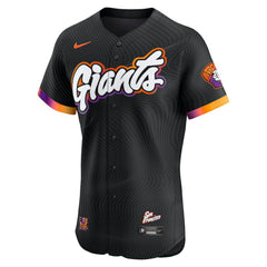 San Francisco Giants Nike 2025 City Connect Elite Jersey - Anthracite - Nike Lifestyle
