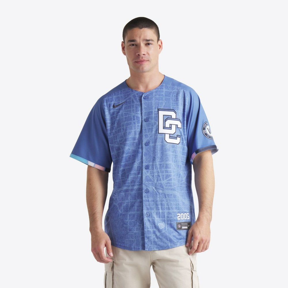 Washington Nationals Nike 2025 City Connect Limited Jersey - Blue - Nike Sale