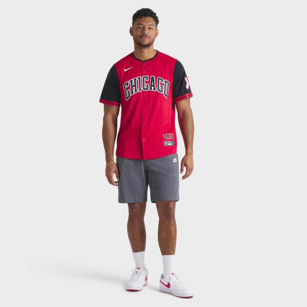 Chicago White Sox Nike 2025 City Connect Limited Jersey - Red/Black - Nike on Sale