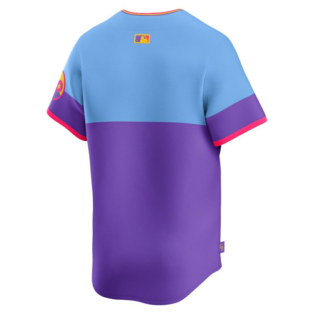 Colorado Rockies Nike 2025 City Connect Limited Jersey - Purple/Light Blue - Nike Lifestyle