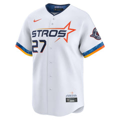 Jose Altuve Houston Astros Nike 2025 City Connect Limited Player Jersey - White - Nike Online