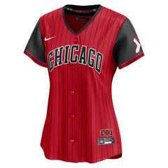Chicago White Sox Nike Women's 2025 City Connect Limited Jersey - Red/Black - Nike Sale