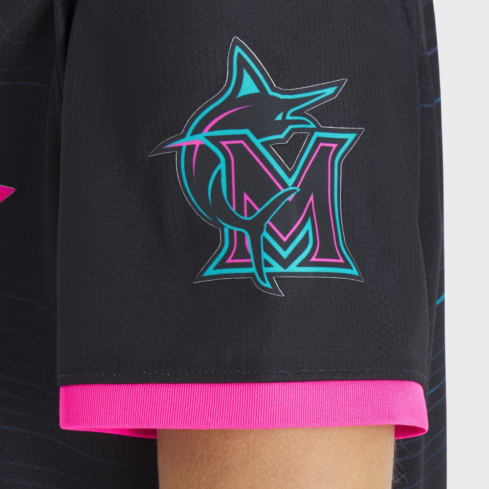 Miami Marlins Nike Women's 2025 City Connect Limited Jersey - Black - Nike Online