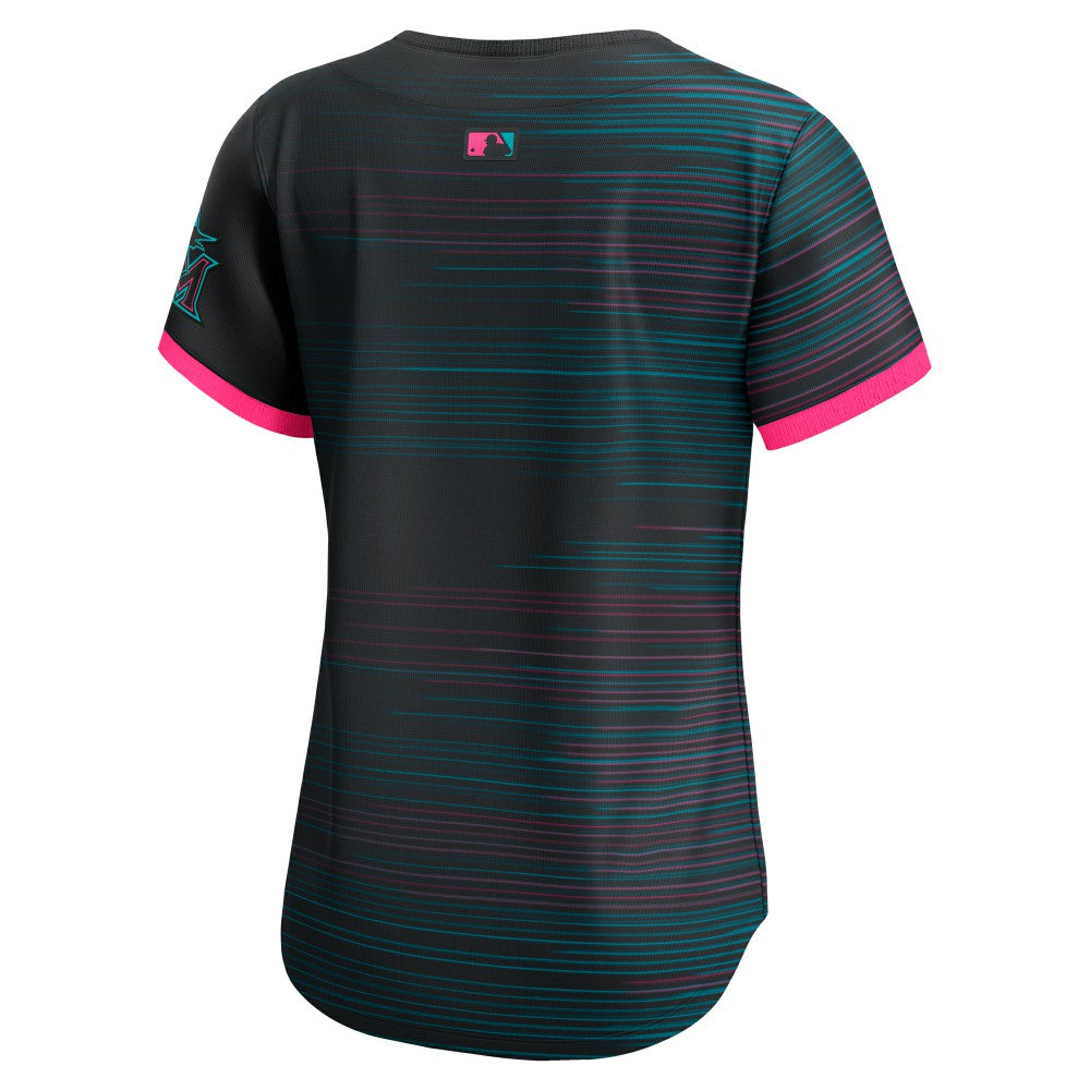 Miami Marlins Nike Women's 2025 City Connect Limited Jersey - Black - Nike Online