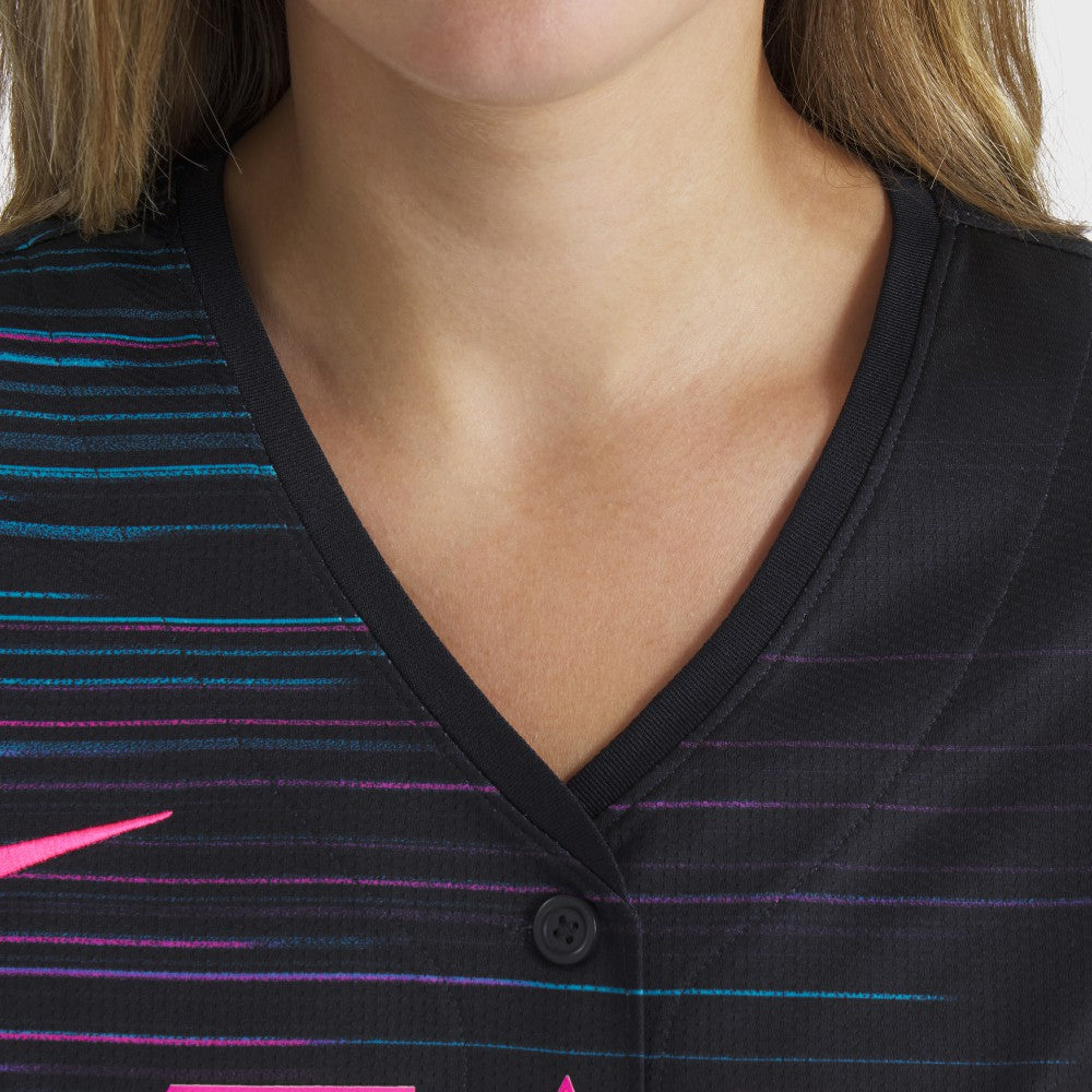 Miami Marlins Nike Women's 2025 City Connect Limited Jersey - Black - Nike Online