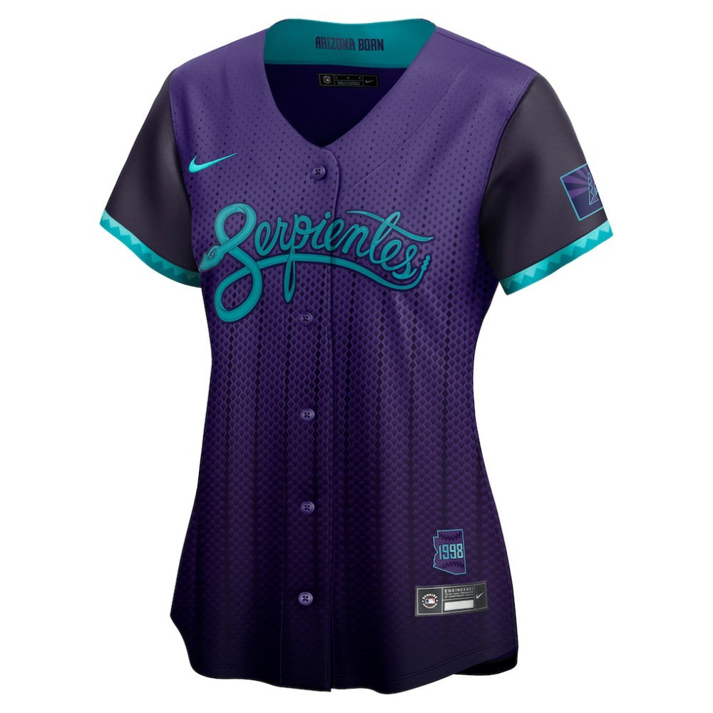 Corbin Carroll Arizona Diamondbacks Nike Women's 2025 City Connect Limited Player Jersey - Purple - Nike on Sale