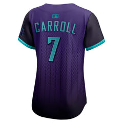 Corbin Carroll Arizona Diamondbacks Nike Women's 2025 City Connect Limited Player Jersey - Purple - Nike on Sale