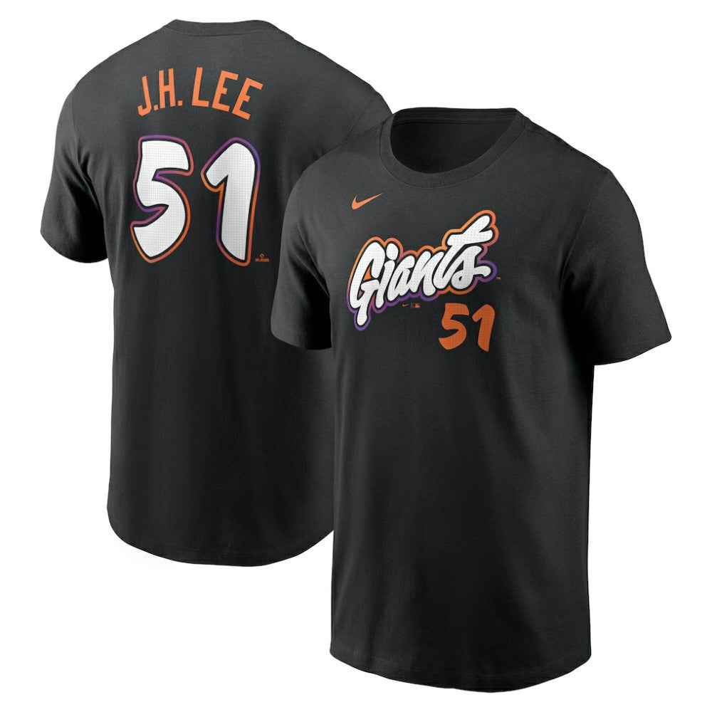 Jung Hoo Lee San Francisco Giants Nike 2025 City Connect Fuse Name & Number T-Shirt - Anthracite - Nike Lifestyle
