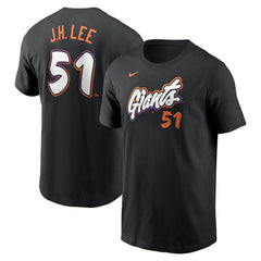 Jung Hoo Lee San Francisco Giants Nike 2025 City Connect Fuse Name & Number T-Shirt - Anthracite - Nike Lifestyle