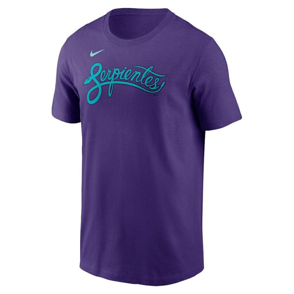 Ketel Marte Arizona Diamondbacks Nike 2025 City Connect Fuse Name & Number T-Shirt - Purple - Nike on Sale