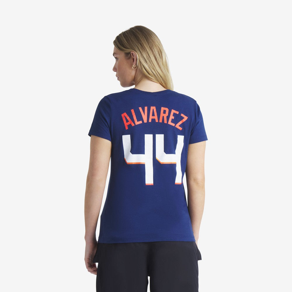 Yordan Alvarez Houston Astros Nike Women's 2025 City Connect Fuse Name & Number T-Shirt - Navy - Nike Sale