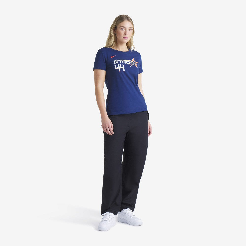 Yordan Alvarez Houston Astros Nike Women's 2025 City Connect Fuse Name & Number T-Shirt - Navy - Nike Sale