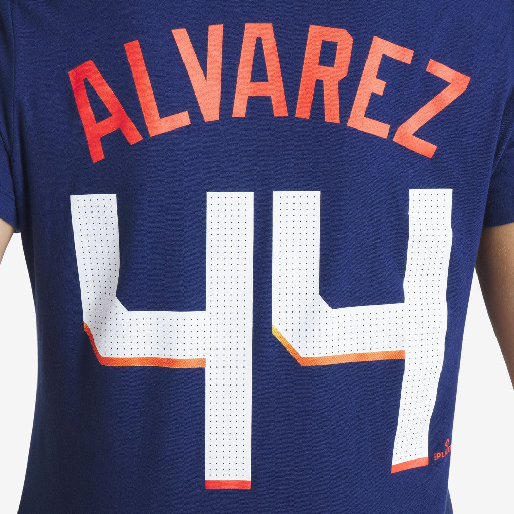 Yordan Alvarez Houston Astros Nike Women's 2025 City Connect Fuse Name & Number T-Shirt - Navy - Nike Sale