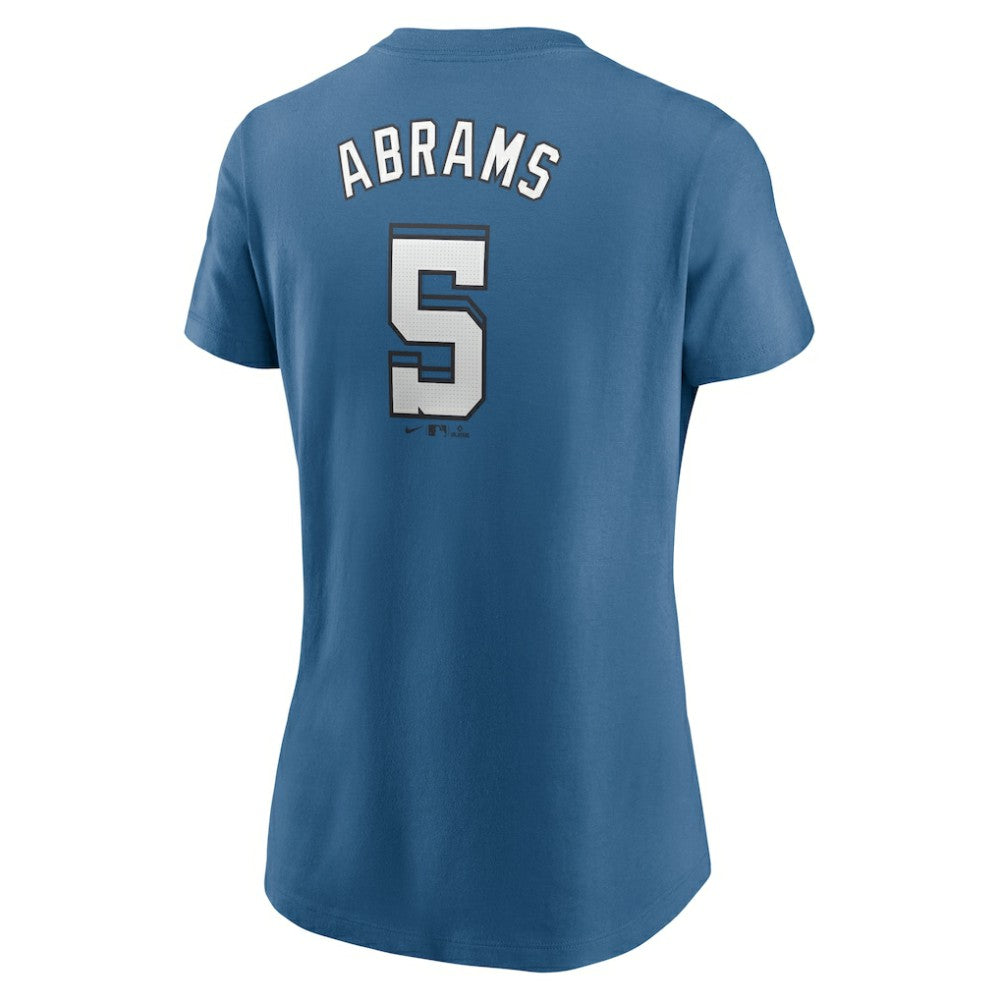 CJ Abrams Washington Nationals Nike Women's 2025 City Connect Fuse Name & Number T-Shirt - Blue - Nike Sale