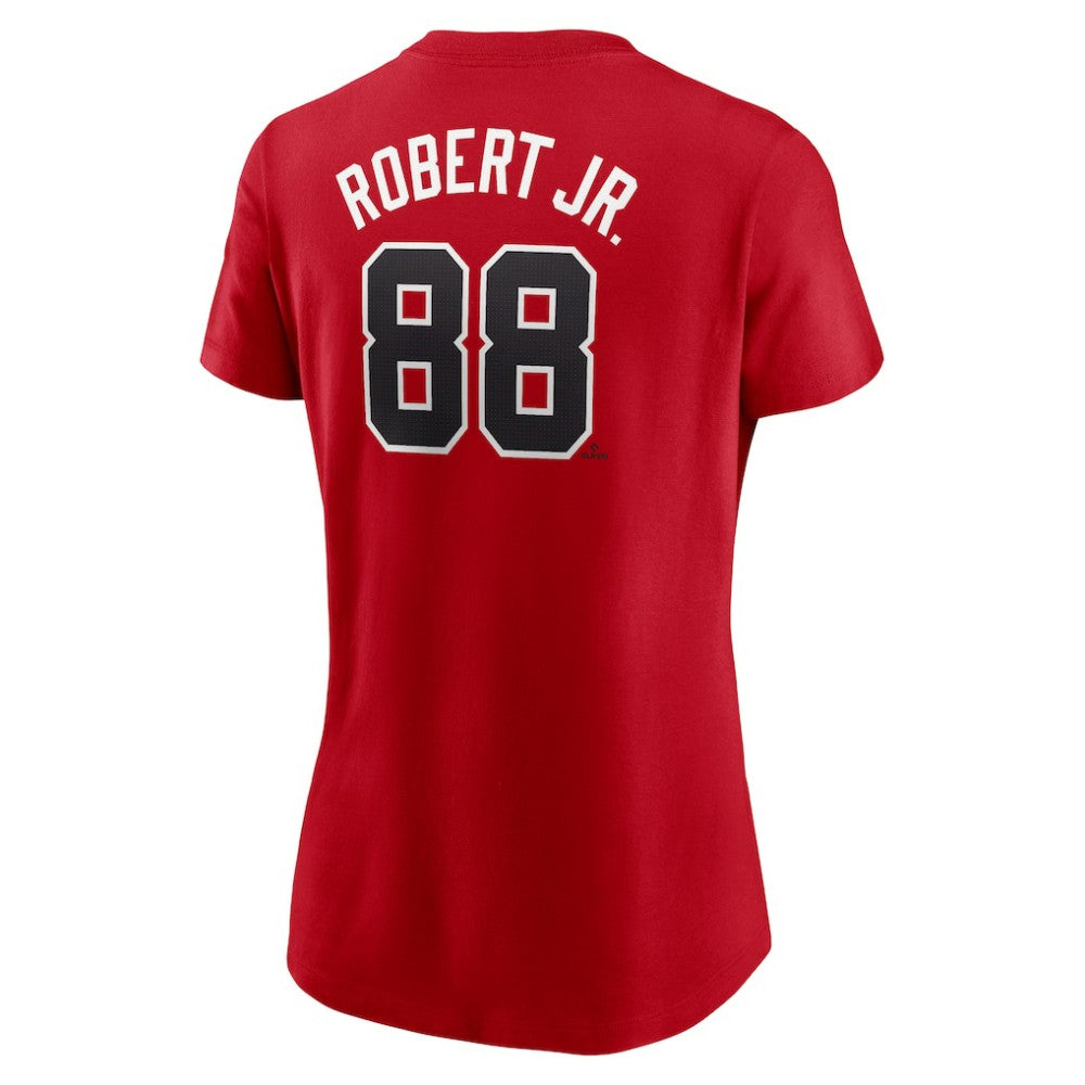 Luis Robert Jr. Chicago White Sox Nike Women's 2025 City Connect Fuse Name & Number T-Shirt - Red - Nike on Sale