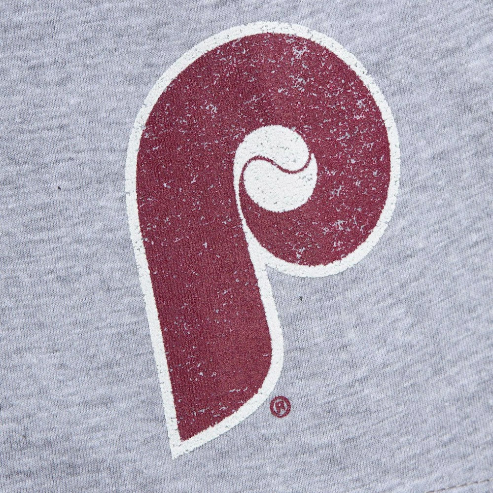 Darren Daulton Philadelphia Phillies Mitchell & Ness Cooperstown Collection Player T-Shirt - Heather Gray - Mitchell & Ness Lifestyle