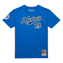 Ken Griffey Jr. Seattle Mariners Mitchell & Ness Cooperstown Collection Player T-Shirt - Royal - Mitchell & Ness Online