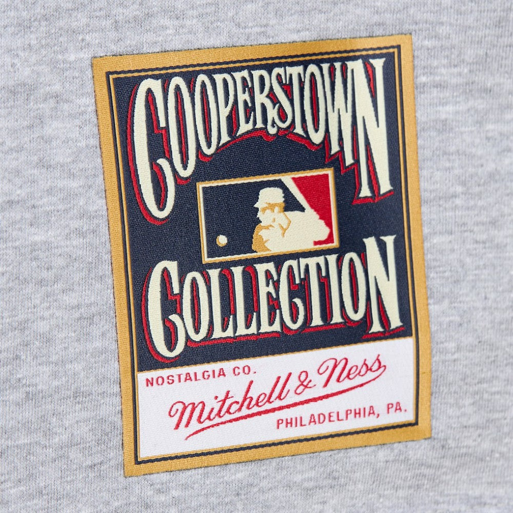 Chipper Jones Atlanta Braves Mitchell & Ness Cooperstown Collection Player T-Shirt - Heather Gray - Mitchell & Ness Online