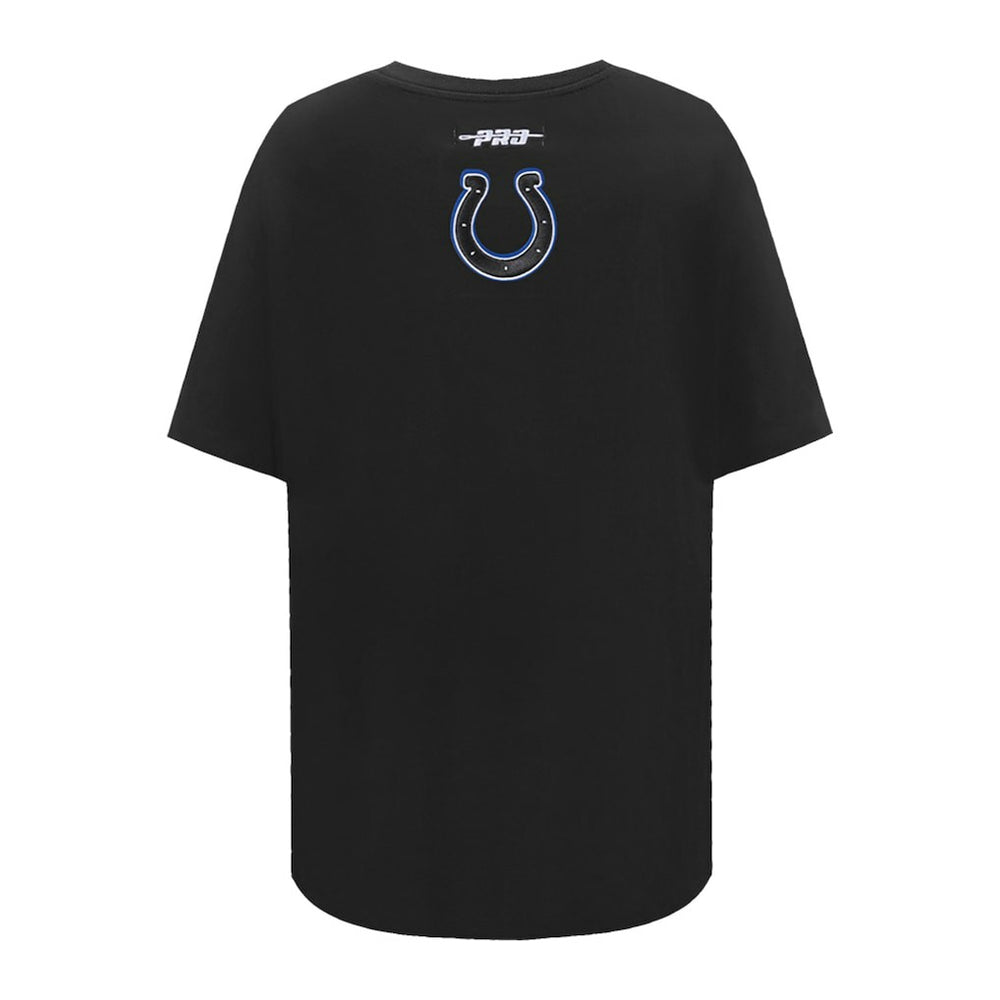 Indianapolis Colts Pro Standard Women's Indiana Nights Colts Oversized T-Shirt Black