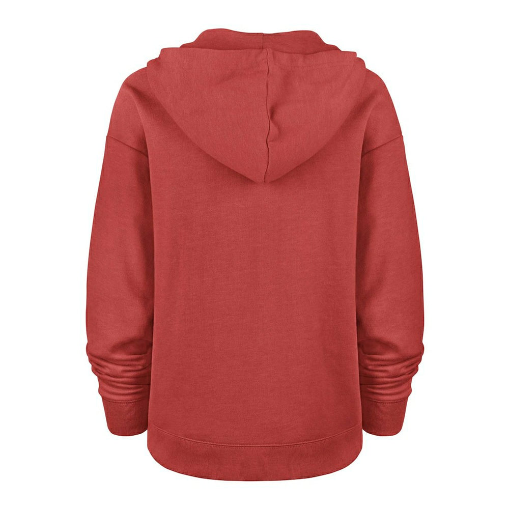 47 brand San Francisco 49ers '47 Women's Plus Size Clarity Kennedy Pullover Hoodie Scarlet